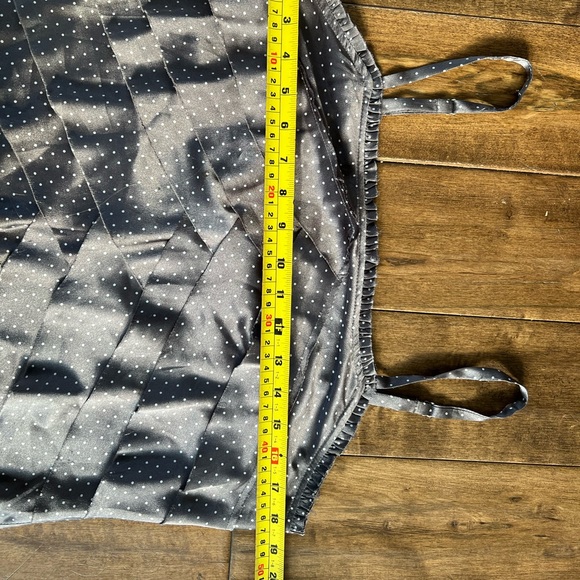 EUC womens MIXIT grey spaghetti strap satin top L - Picture 3 of 4